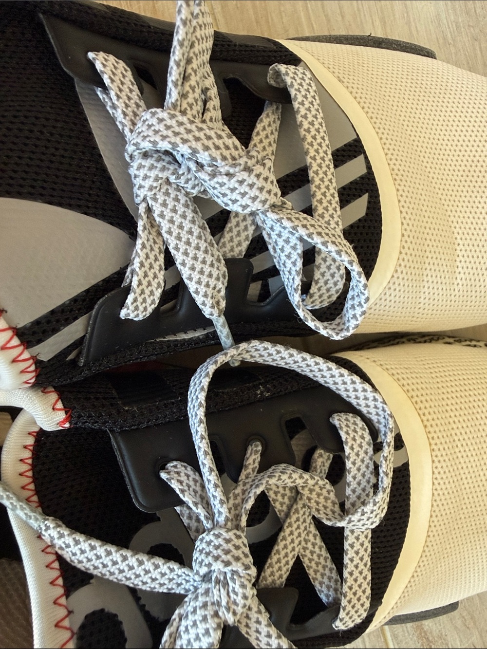 Adidas NMD R1 Boost Print White Black Red - Picture 10 of 13